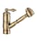 Whitehaus Vintage Iii Plus Sgl Hole, Sgl Lvr Faucet W/ A Pull-Out Spray Head, Anti WHKPSL3-2222-NT-AB - alternate 2